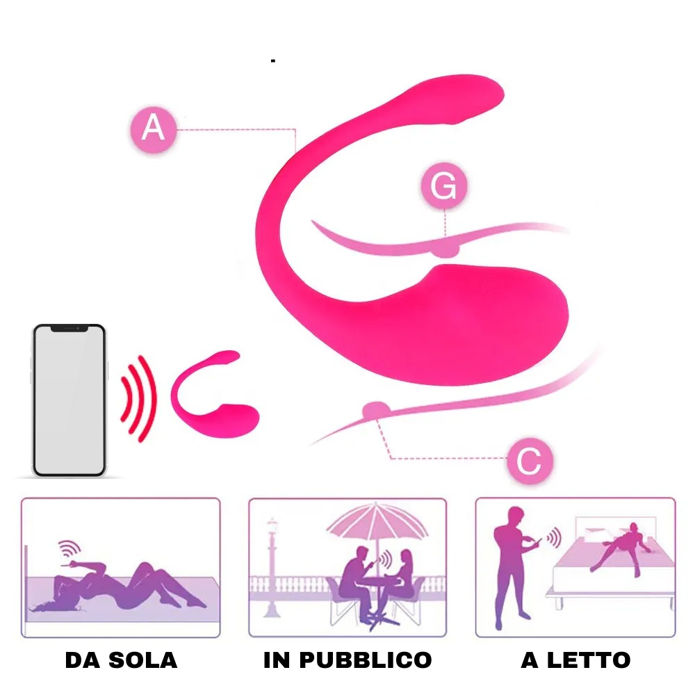 Lola - Vibratore Wireless controllabile